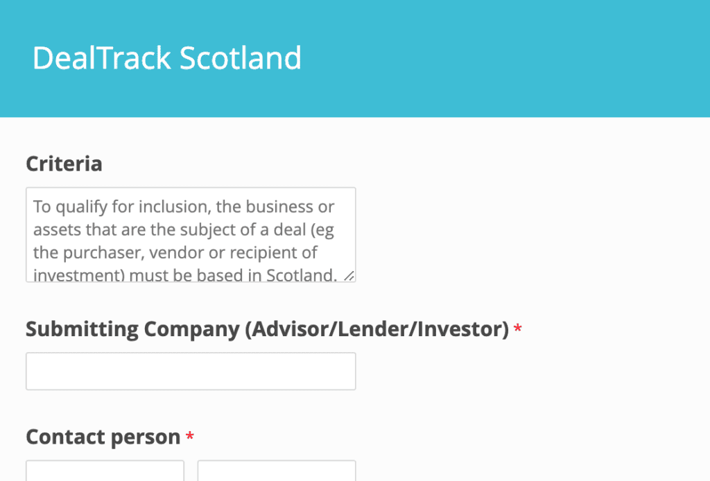 DealTrack Scotland